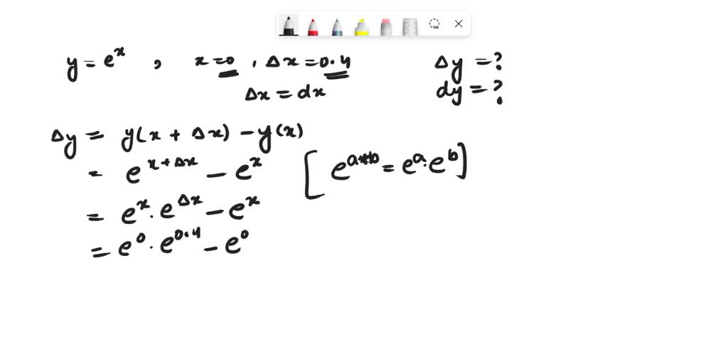 Solved Compute Ay And Dy For The Given Values F X And Dx Ax Round Your Answers To Three