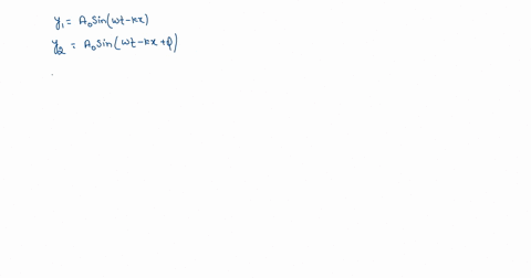 two-harmonic-waves-with-the-same-amplitude-wavelength-and-frequency-are-travelling-in-the-same-direction-the-amplitude-of-the-resultant-wave-is-half-the-amplitude-of-the-component-waves-find-66487