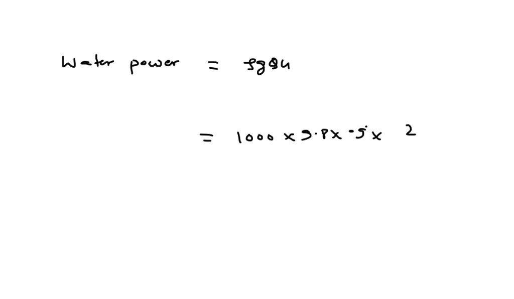 SOLVED The jet velocity in a Pelton turbine is 65 m/s. The peripheral