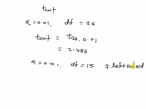 state-the-critical-values-for-a-two-independent-sample-t-test-given-the-following-conditions-a-two-tailed-test-01-total-df-26-b-one-tailed-test-lower-tail-critical-01-df-15-for-each-group-c-38697