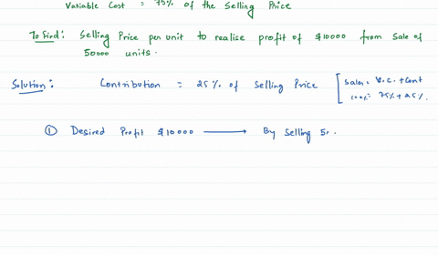 the-marietta-company-has-fixed-costs-of-40000-and-variable-costs-are-75-of-the-selling-price-to-realize-profits-of-10000-from-sales-of-50000-units-what-is-the-selling-price-per-unit-26963