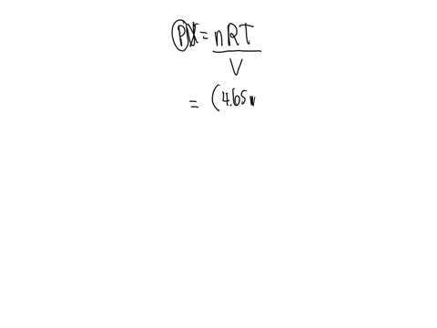 what-is-the-pressure-in-atm-of-a-500-l-tank-with-465-moles-of-oxygen-at-393-c-65813