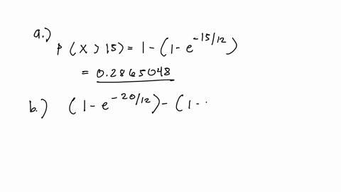 the-distance-between-flaws-on-a-long-cable-is-exponentially-distributed-with-mean-12-meters-m-answer-the-following-questions-1-find-the-probability-that-the-distance-between-two-flaws-is-gre-29789
