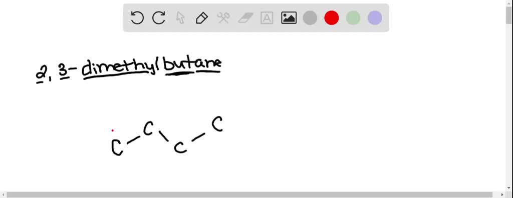 Solved Draw The Structure Of 23 Dimethylbutane Show All Hydrogen Atoms