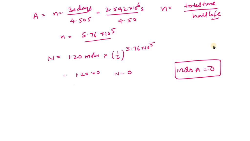 SOLVED: Be Sure To Answer All Parts. Consider The Decay Series A →B →C ...