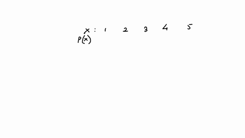 do-you-carpool-let-x-represent-the-number-of-occupants-in-a-survey-of-cars-showed-that-the-probability-distribution-of-x-is-as-x-1-2-3-4-5-px-065-010-012-003-010-a-find-p-5-88435