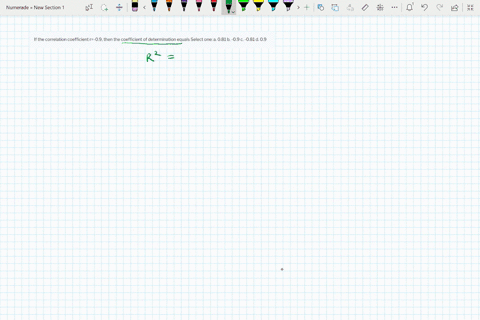 if-the-correlation-coefficient-r-09-then-the-coefficient-of-determination-equals-select-one-a-081-b-09-c-081-d-09-56222