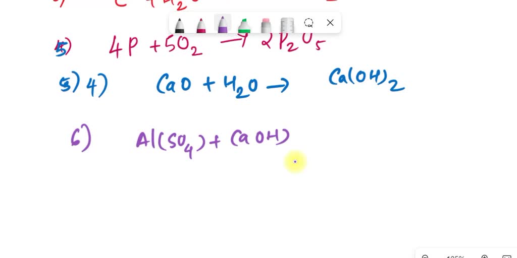 SOLVED Study Exercise 5 Nue Write balanced chemical equation for cuch