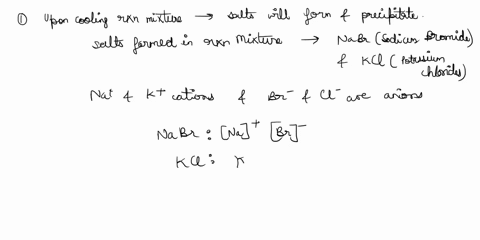 qucstions-14-upon-cooling-the-reaction-mixture-salts-will-form-and-precipitate-draw-the-structures-of-these-salts-during-work-up-the-alkyl-halide-will-invert-this-means-that-prior-t0-the-wat-05617