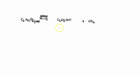 write-a-balanced-chemical-equation-for-the-fermentation-of-glucose-c6h12o6-by-yeasts-in-which-the-aqueous-glucose-turns-into-aqueous-ethyl-alcohol-c2h5oh-and-carbon-dioxide-gas-express-your-42563