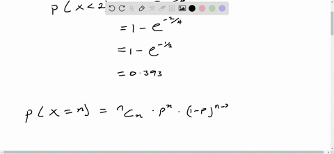 the-length-of-time-for-one-individual-to-be-served-at-a-cafeteria-is-a-random-variable-having-an-exponential-distribution-with-a-mean-of-4-minutes-what-is-the-probability-that-a-person-is-se-37823