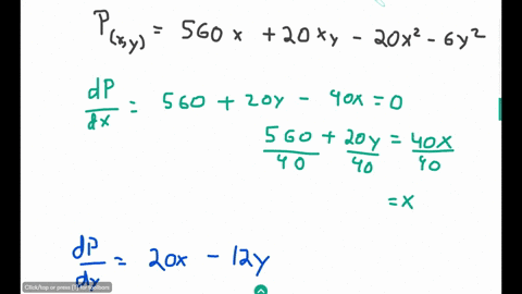 this-section-62-problem-32-manufacturer-produces-ewo-products-product-and-product-the-weekly-profit-function-dollars-pxy-560x-20y-20x_-6y2-where-and-are-units-of-each-product-thousands-deter-23043