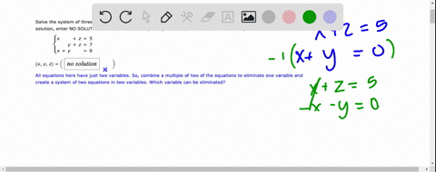 solve-the-system-of-three-linear-equations-by-the-method-of-elimination-also-called-gaussian-elimination-if-there-is-no-solution-enter-no-solution_-if-there-are-infinitely-many-solutions-ent-23583