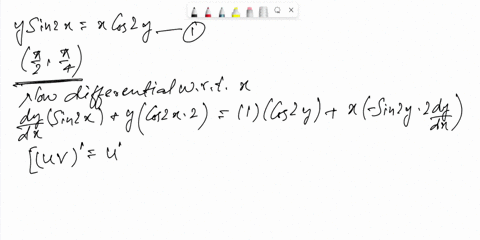 25-32-use-implicit-differentiation-to-find-an-equation-of-the-tangent-line-t0-the-curve-at-the-given-point-25-y-sin-2x-x-cos-2y-24-26-sinx-y-2x-2y-tt-27-1-_-xy-y-1-2-1-hyperbola-28-x2-2xy-4y-70317