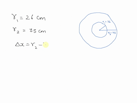 a-circular-wave-travels-outward-from-the-origin-at-one-instant-of-time-the-phase-at-r1-260-cm-is-0rad-and-the-phase-at-r2-750-cm-is-3-rad-what-is-the-wavelength-of-the-wave-express-your-answ-43326