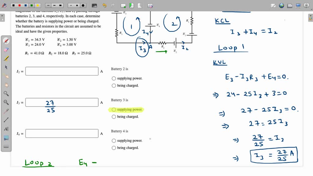 Solved: For The Circuit Shown In The Figure, Determine The Magnitude Of 