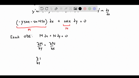 1-point-find-the-general-solution-to-the-differential-eauation-y-cos-ysin-x-sin-145x-assume-x-ct-22-and-use-capital-c-for-your-arbitrary-constant-secx-145c-45113
