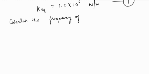 a-50-kg-turbine-is-mounted-on-four-parallel-springs-each-of-stiffness-3-x-105-nm-when-the-machine-operates-at-40-hz-its-steady-slate-amplitude-is-observed-as-18-mm-what-is-the-magnitude-of-t-17184