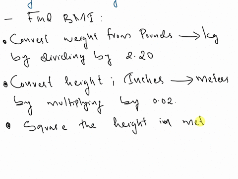 define-body-mass-index4-3-explain-how-to-find-it-what-is-the-problem-with-bmi-list-the-categories-with-their-numerical-ranges-1-2-3-4-5-give-1-benef-32458