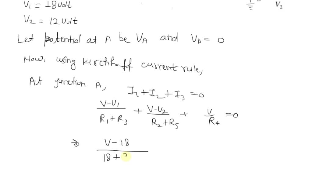 SOLVED: For the circuit shown in the figure, R1 = 18 Î©, R2 = 440 Î ...