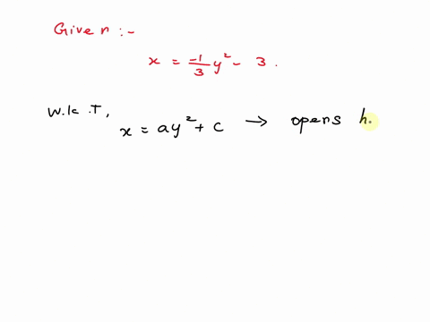 in-which-direction-does-the-parabola-defined-by-the-equation-x-13y2-3-open-53404