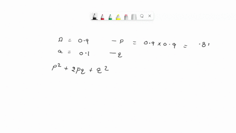 1-given-a-population-in-hardy-weinberg-equilibrium-with-allele-frequencies-a-09-and-a-01-determine-the-frequencies-of-the-three-genotypes-aa-aa-and-aa-answer-key-p2-2pq-q2-1p-09-q-01-p2-081-09472