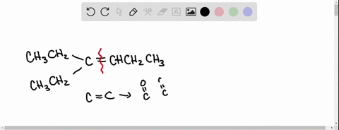 the-alkene-shown-below-treated-sequentially-with-ozone-o3-and-zincacetic-acid-draw-structura-formulas-for-the-organic-products-formed-chachz-c-chchzch3-chchz-you-do-not-have-consider-stereoc-48019