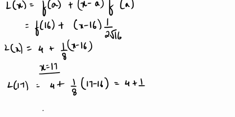 use-te-concept-of-linear-approximaticn-t0-estimate-the-alue-of-the-expression-vi7-vzs-29825