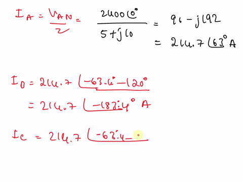 a-balnced-three-phase-load-is-connected-to-a-416-kv-three-phase-four-wire-grounded-wye-dedicated-distribution-feeder-the-load-can-be-modeled-by-an-impedance-of-zl-47-j9-ohm-phase-wye-connect-16624