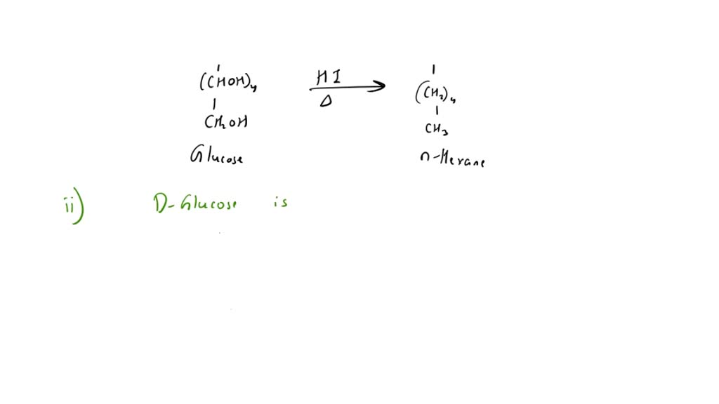 SOLVED Write down the structures and names of the products formed when