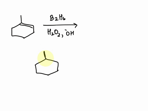 alkenes-can-be-converted-to-alcohols-by-hydroboration-oxidationa-draw-the-structure-of-the-alcohol-or-alcohols-formed-in-the-reaction-sequence-clearly-indicate-stereochemistry-by-drawing-a-w-96032