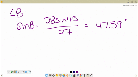 using-the-law-of-sines-to-find-all-triangles-if-a-45-degree-a27-b28-for-the-obtuse-angle-we-have-if-no-answer-exists-enter-dne-for-all-answers-b-c-c-for-the-acute-angle-we-have-if-no-answer-exists-ent