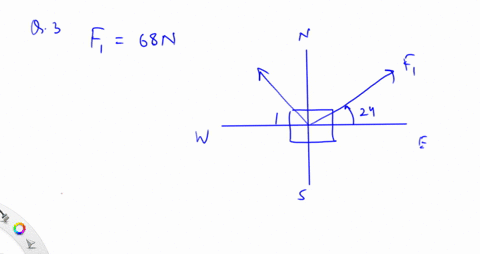 1-if-the-tension-on-the-horizontal-string-is-350-n-what-is-the-mass-of-the-hanging-object-as-shown-in-the-figure-2-a-force-f-is-applied-on-box-1-such-that-box-2-does-not-fall-let-fton2-and-mon2-be-the