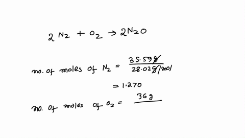 dinitrogen-monoxide-is-produced-by-combining-nitrogen-gas-and-oxygen-gas-determine-the-limiting-reactant-when-3559-g-of-nitrogen-gas-and-3600-g-of-oxygen-gas-react-to-produce-dinitrogen-mono-56152