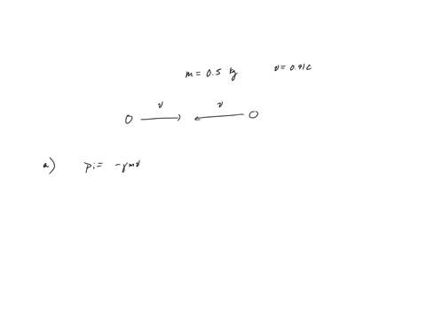 consider-the-following-inelastic-collision-two-lumps-of-matter-are-moving-directly-toward-each-other-each-lump-has-a-mass-of-0500-kg-and-is-moving-at-a-speed-of-0910c-the-two-lumps-collide-a-51826