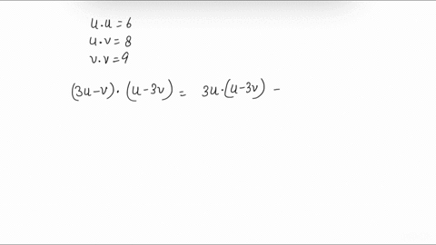 find-3u-v-u-3v-given-that-u-u-6-v-8-and-v-v-9_-08639
