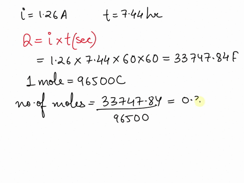 3-a-current-of-1-26-a-is-passed-through-an-electrolytic-ell-containing-a-dilute-sulfuric-acid-solution-for-744-hours-write-the-half-cell-reactions-and-calculate-the-volume-of-gases-generated-20194
