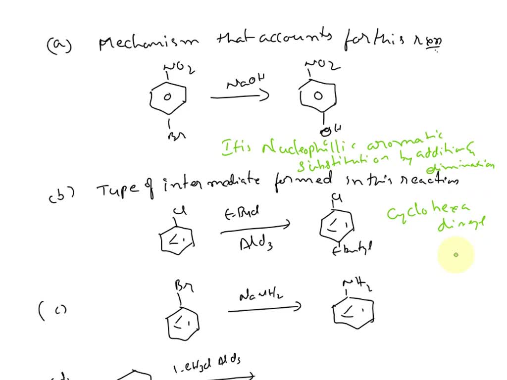 Solved 15 which mechanism accounts for the reaction of bromo 1