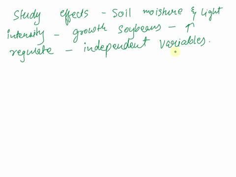 if-you-wanted-to-study-the-effects-of-soil-moisture-and-light-intensity-on-the-growth-of-soybeans-and-required-a-high-ability-to-regulate-these-independent-variables-what-type-of-experiment-24197