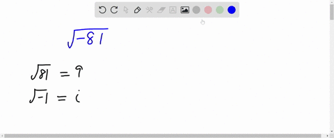 in-exercises-1-to-10-write-the-complex-number-in-standard-form-sqrt-81-89736