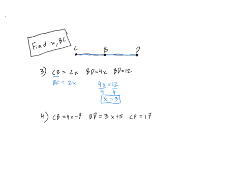 ample-2-algebra-find-the-value-of-x-and-bc-if-b-is-between-and-d-cb-2x-bd-4xand-bd-12-4-cb-ax-9-bd-3x-5and-cd-17-19963