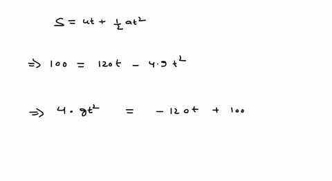 a-ball-is-thrown-vertically-into-the-air-at-120-ms-after-3-sec-another-ball-is-thrown-what-initial-velocity-must-the-second-ball-have-to-pass-the-first-ball-at-100-m-from-the-ground-66837