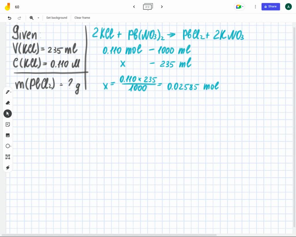 solved-according-to-the-following-reaction-what-mass-of-pbcl2-can