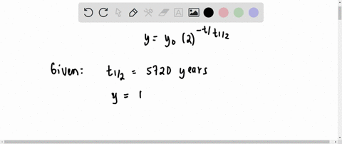carbon-14-has-a-half-life-of-5720-years-and-this-is-a-first-order-reaction-if-a-piece-of-wood-has-converted-75-of-the-carbon-14-then-how-old-is-it-27129