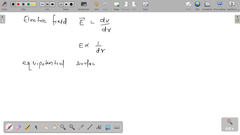 SOLVED Part € Are the equipotential surfaces closer together when the magnitude of E is largest
