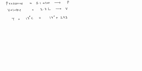 a-sample-of-nitrogen-gas-in-a-27-l-container-at-a-temperature-of-31c-exerts-a-pressure-of-71-atm-calculate-the-number-of-moles-of-gas-in-the-sample-32416