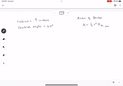 a-circle-has-a-radius-of-9in-a-sector-of-the-circle-has-a-central-angle-of-60-find-the-area-of-the-sector-do-not-round-any-intermediate-computations-round-your-answer-to-the-nearest-tenth-12286