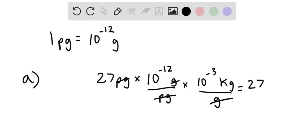 SOLVED: A single human red blood cell has a mass of about 27 pg. What ...