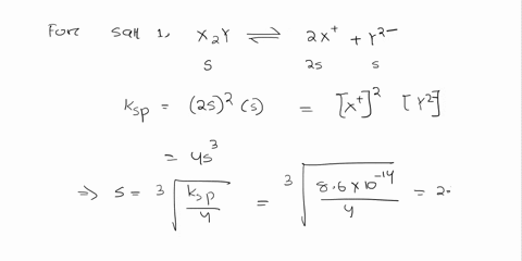 question-1-1pts-three-salts-with-identical-dissolution-stoichiometry-are-given-below-along-with-their-ksp-values-rank-them-in-the-order-of-decreasing_solubility-xzy-ksp-86x10-14-abz-ksp-43x1-59282