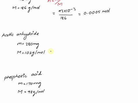 friedel-crafts-acylation-of-ferrocene-lab-experiment-compute-yield-with-this-data-ferrocene-used-93-mg-acetic-anhydride-used-035-ml-380-mg-phosphoric-acid-used-01-ml-170-mg-product-obtained-16734